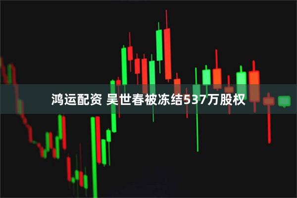 鸿运配资 吴世春被冻结537万股权
